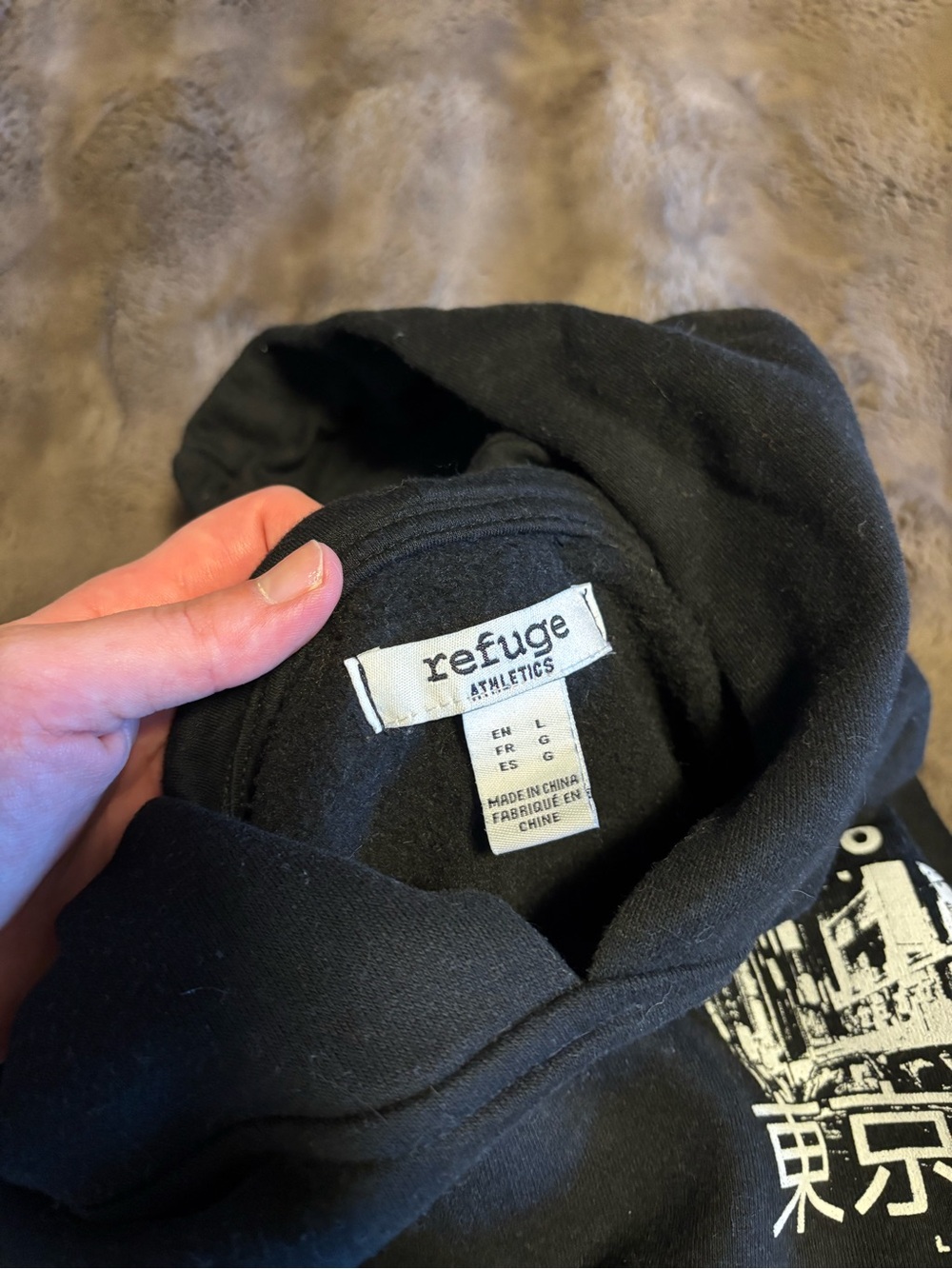 ☀️ Refuge ☀️ cropped graphic hoodie - Picture 7 of 11